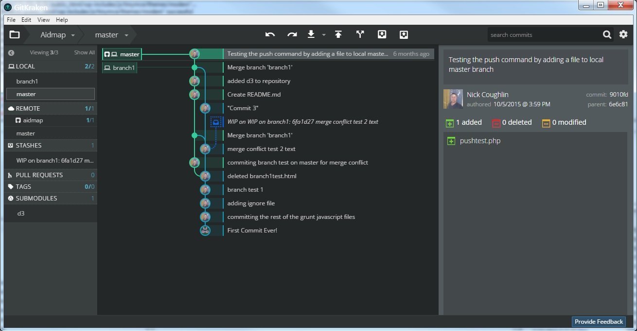 gitkraken screenshot