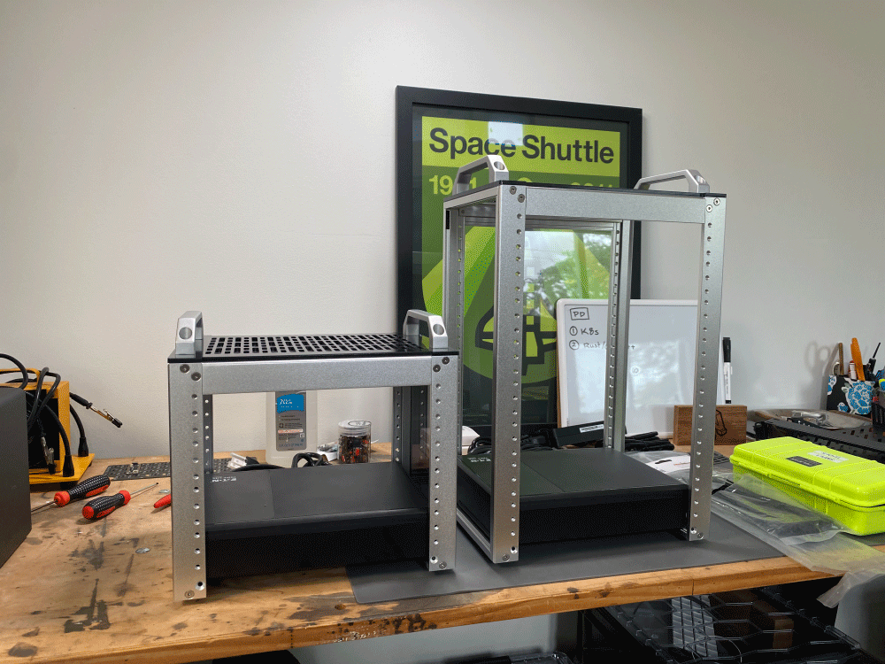 Racks With UPS in Bottom