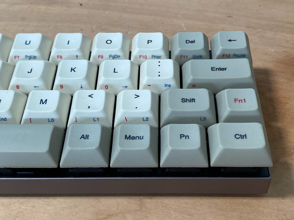 Dye sublimation on side of keycaps