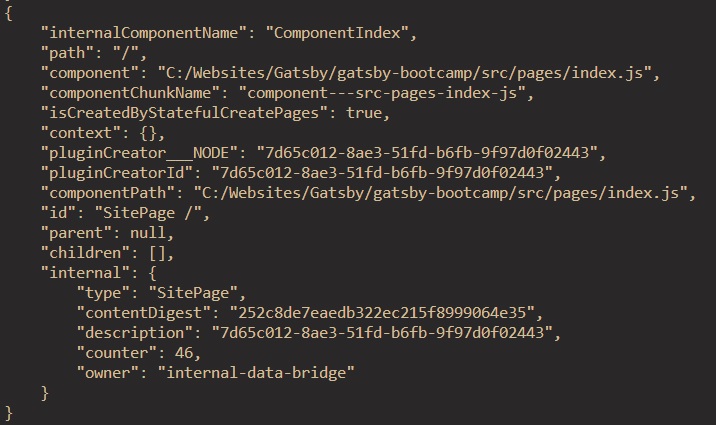 index page node